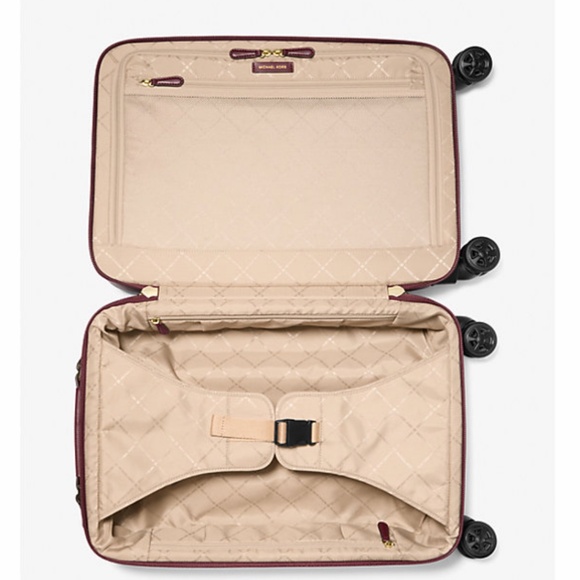 Michael Kors Travel Small Trolley Bag + Duffle Bag+XL Weekender Bag (Oxblood) - Picture 7 of 16